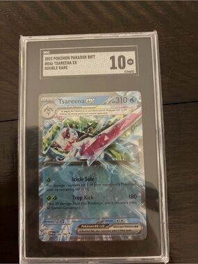 2023 Pokémon Paradox Rift Tsareena ex Holo - Blue/Pink
